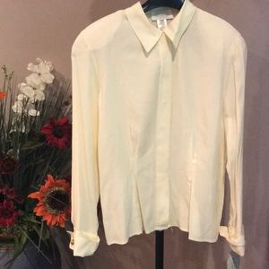 100% Rayon long sleeve blouse